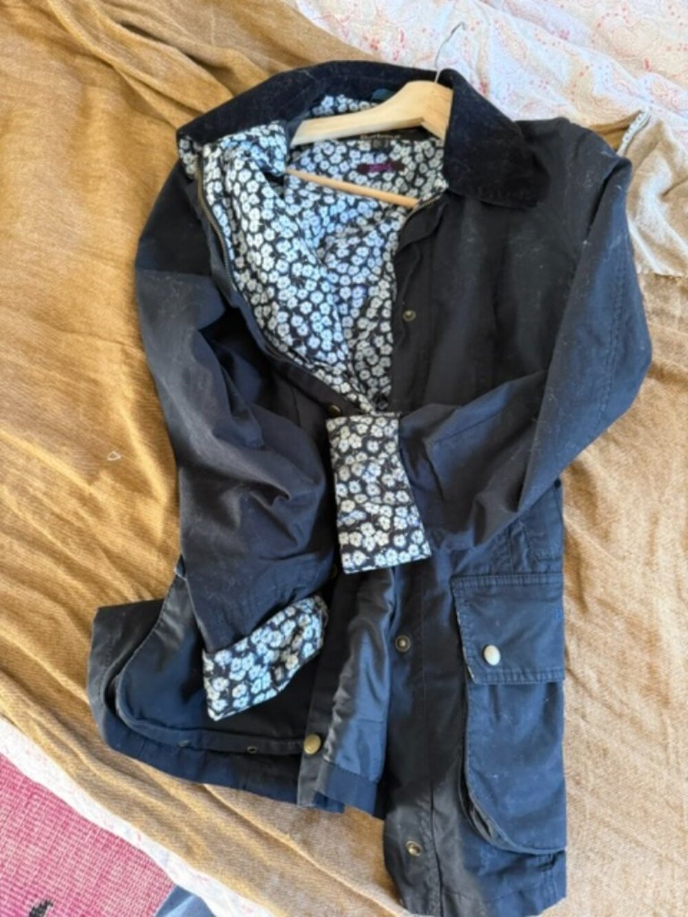 BARBOUR x LIBERTY WOMEN"s  WAXED jacket